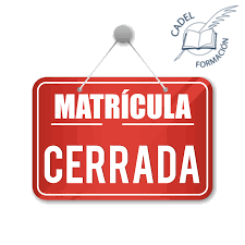 Matrícula cerrada